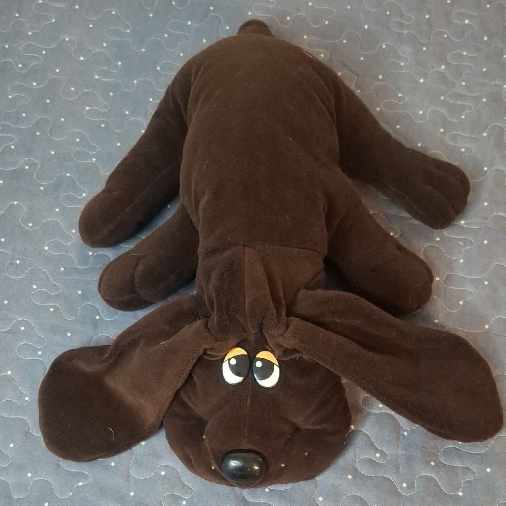 Tonka Pound Puppy Plush Brown Dog Toy